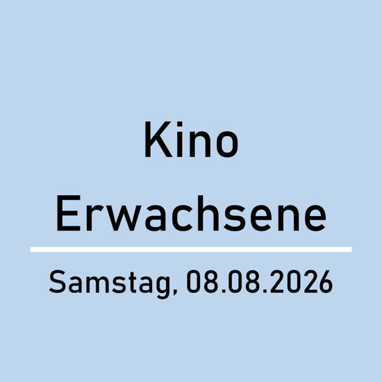 Bild von Einzeleintritt Erw. Kino Samstag